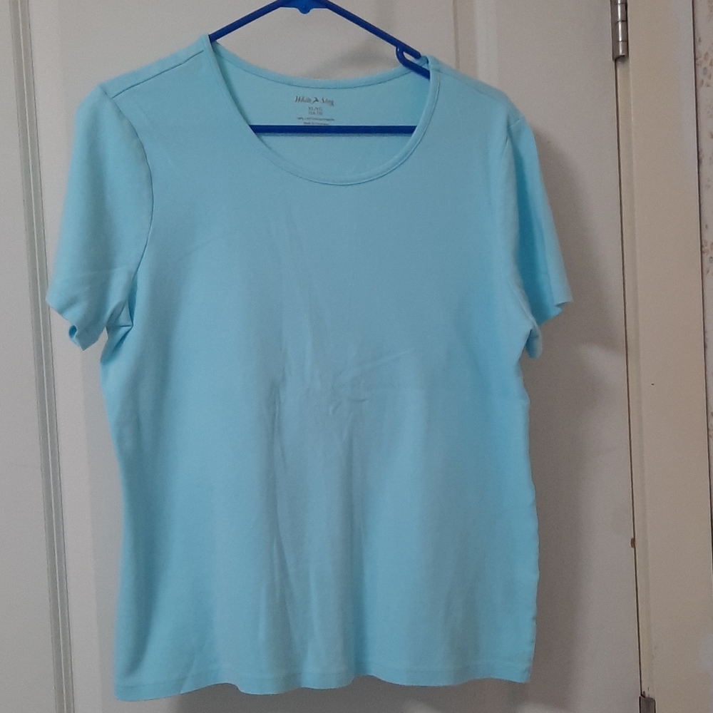 Short sleeve cotton top